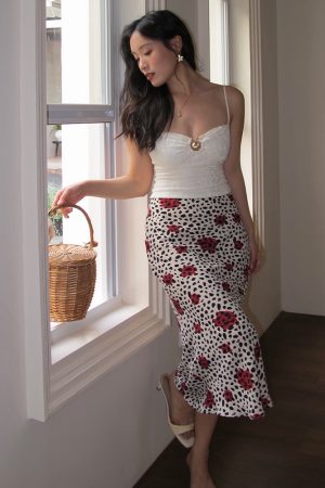 French Vintage Leopard Print A-Line Skirt - Sexy Slim Fit Short Skirt for 90s Y2K Style Fashion