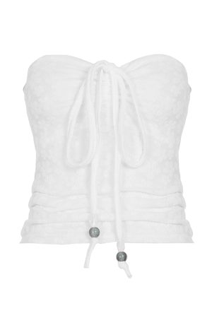 Fresh Floral Tie Low Waist Mid-Length Skirt for Women - Beachy Straight Style Skirt, Perfect for Summer and Vacation Wear