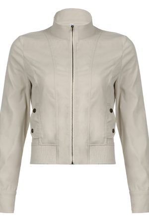 Gray Vintage Low-Waist Tied Straight-Leg Cargo Pants for Women, Versatile Slimming Design, Floor-Length Y2K Dance Pants