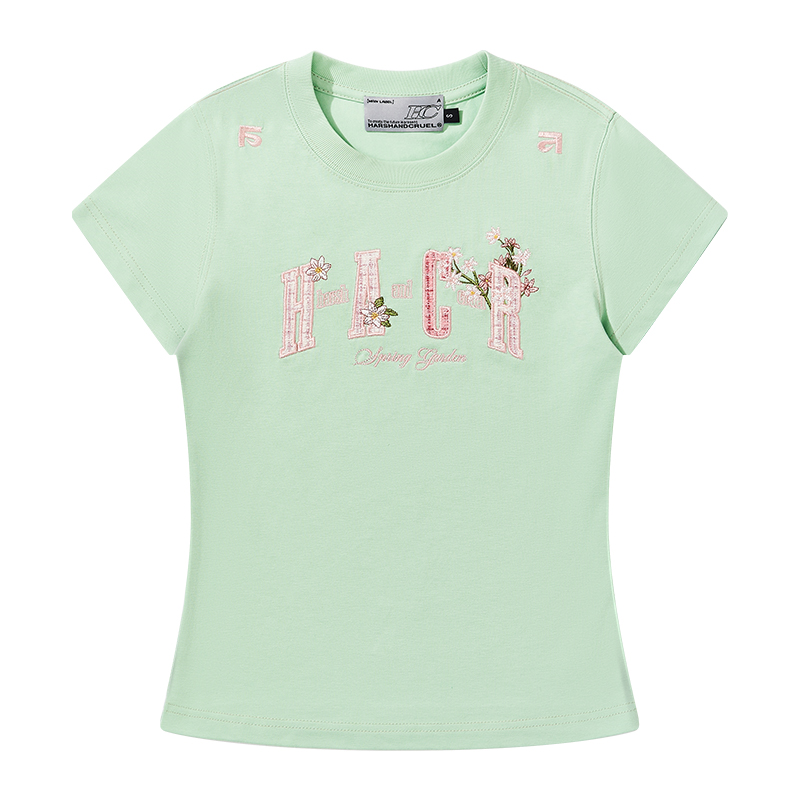 Guava Series Couple Embroidered Patch T-shirt - Casual 90s Style Unisex Tee, Trendy Streetwear for Couples Guava Series Couple Embroidered Patch T-shirt - Casual 90s Style Unisex Tee, Trendy Streetwear for Couples