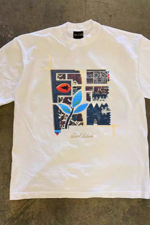 Heavyweight Couple's Loose Short-Sleeve T-Shirt for Men and Women - 260g Pure Cotton, Charitable Design, Casual Everyday Wear