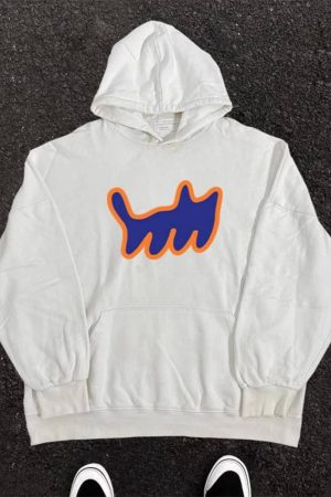 Heavyweight Hooded Sweatshirt with Cartoon Print - 2023 New Style, Loose Fit, Versatile for Students, Casual Streetwear