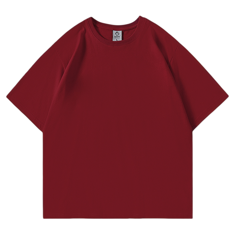 Heavyweight Solid Color Short Sleeve T-Shirt for Men and Women - Plus Size American Streetwear - Summer Casual 2025 Fashion Heavyweight Solid Color Short Sleeve T-Shirt for Men and Women - Plus Size American Streetwear - Summer Casual 2025 Fashion