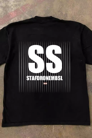 Heavyweight Unisex Short Sleeve T-Shirt in 100% Cotton - Loose Fit Charity Design for Couples