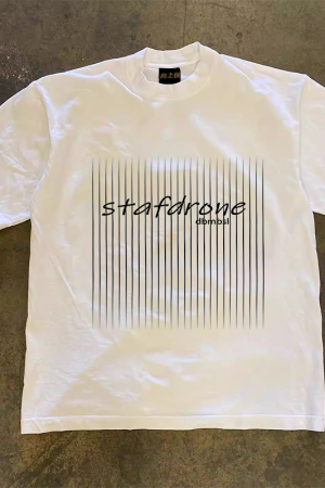 Heavyweight Unisex Short Sleeve T-Shirt in 100% Cotton - Loose Fit Charity Design for Couples