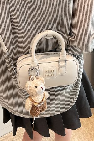 High-End Handheld Bowling Bag for Women - 2025 Fashion Versatile Shoulder & Crossbody Bag, Trendy Casual Style