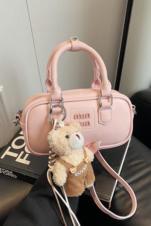 High-End Handheld Bowling Bag for Women - 2025 Fashion Versatile Shoulder & Crossbody Bag, Trendy Casual Style