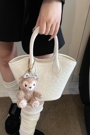 High-End Red Bucket Bag for Women - 2025 Bridal Handbag, Bridesmaid Wedding Crossbody Bag, Elegant Fashion Accessory