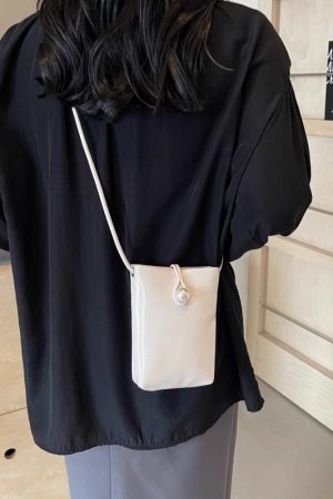 High-End Red Mini Crossbody Phone Bag for Women - Summer 2025 Trendy Accessory