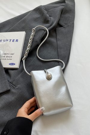 High-End Red Mini Crossbody Phone Bag for Women - Summer 2025 Trendy Accessory