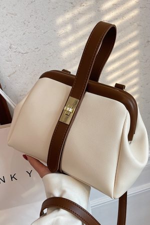 High-End Women's Textured Shell Handbag - Retro Crossbody Bag for Spring Summer 2025 Fashion