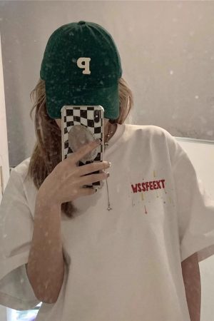 High Street Pure Cotton White Short Sleeve T-Shirt for Women, Plus Size, American Style, Casual Couple Top, Niche Design