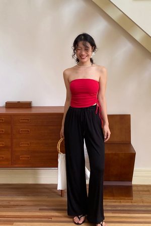 High-Waisted Wide-Leg Casual Pants for Women - Loose Drape Magic Pants for Long Legs, Effortless Style, Perfect for Everyday Wear