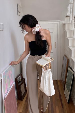 High-Waisted Wide-Leg Casual Pants for Women - Loose Drape Magic Pants for Long Legs, Effortless Style, Perfect for Everyday Wear