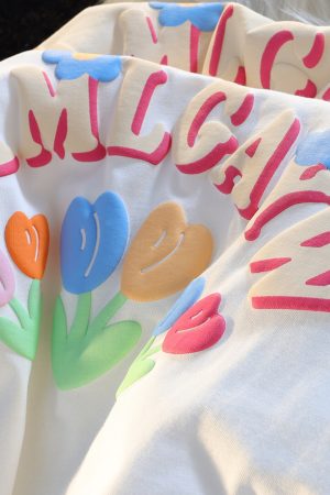 Japanese Retro Streetwear Pure Cotton Short Sleeve T-Shirt for Men and Women Plus Size Loose Fit Couple Top