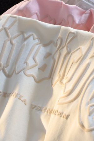 Japanese-Style Retro Sweet Letter Print Short-Sleeve T-Shirt for Men and Women, Plus Size, Loose-Fitting Cotton Tee, Casual Couple Outfit