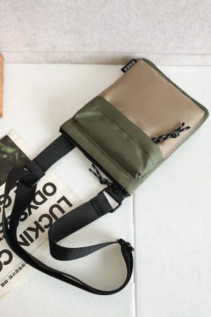 Korean Style Casual Crossbody Bag for Women - Trendy Portable Oxford Cloth Phone Bag for Spring/Summer 2025 Fashion