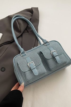 Korean Style Casual Shoulder Bag for Work Commute, Spring 2025, High-End Feel, Multiple Pockets, Versatile Everyday Use