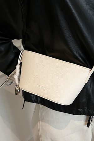 Korean Style Fashion Bucket Bag for Women, Trendy Versatile Shoulder Bag, 2025 Summer High-End Casual Accessory