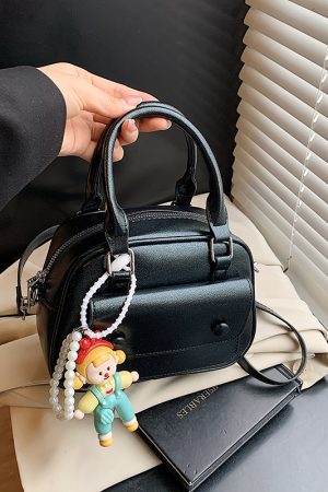 Korean-Style Minimalist Casual Crossbody Handbag for Women - High-Quality Small Square Bag for Summer 2025 Fashion