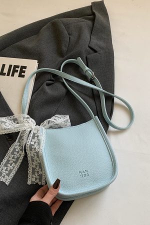 Korean Style Minimalist Fashion Bucket Bag for Women - Small Summer 2025 Crossbody Phone Bag