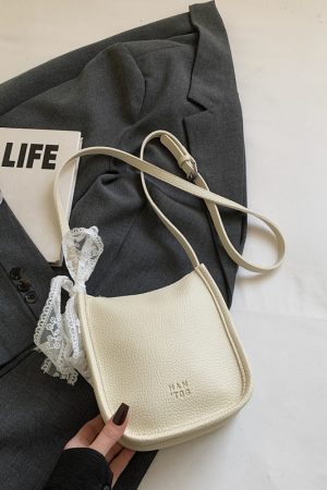 Korean Style Minimalist Fashion Bucket Bag for Women - Small Summer 2025 Crossbody Phone Bag