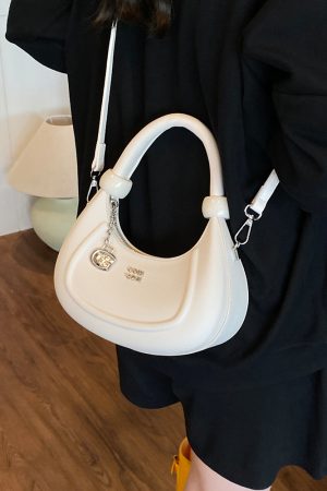Korean-Style Minimalist Retro Handbag for Women - 2025 Summer Versatile Crossbody Dumpling Bag