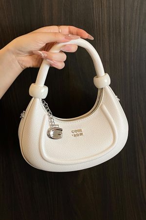 Korean-Style Minimalist Retro Handbag for Women - 2025 Summer Versatile Crossbody Dumpling Bag