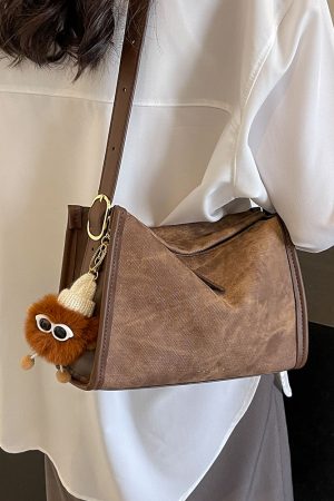 Korean-Style Minimalist Small Square Bag for Women - Cute Versatile 2025 Spring/Summer Fashion Shoulder Bag