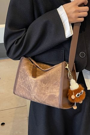 Korean-Style Minimalist Small Square Bag for Women - Cute Versatile 2025 Spring/Summer Fashion Shoulder Bag