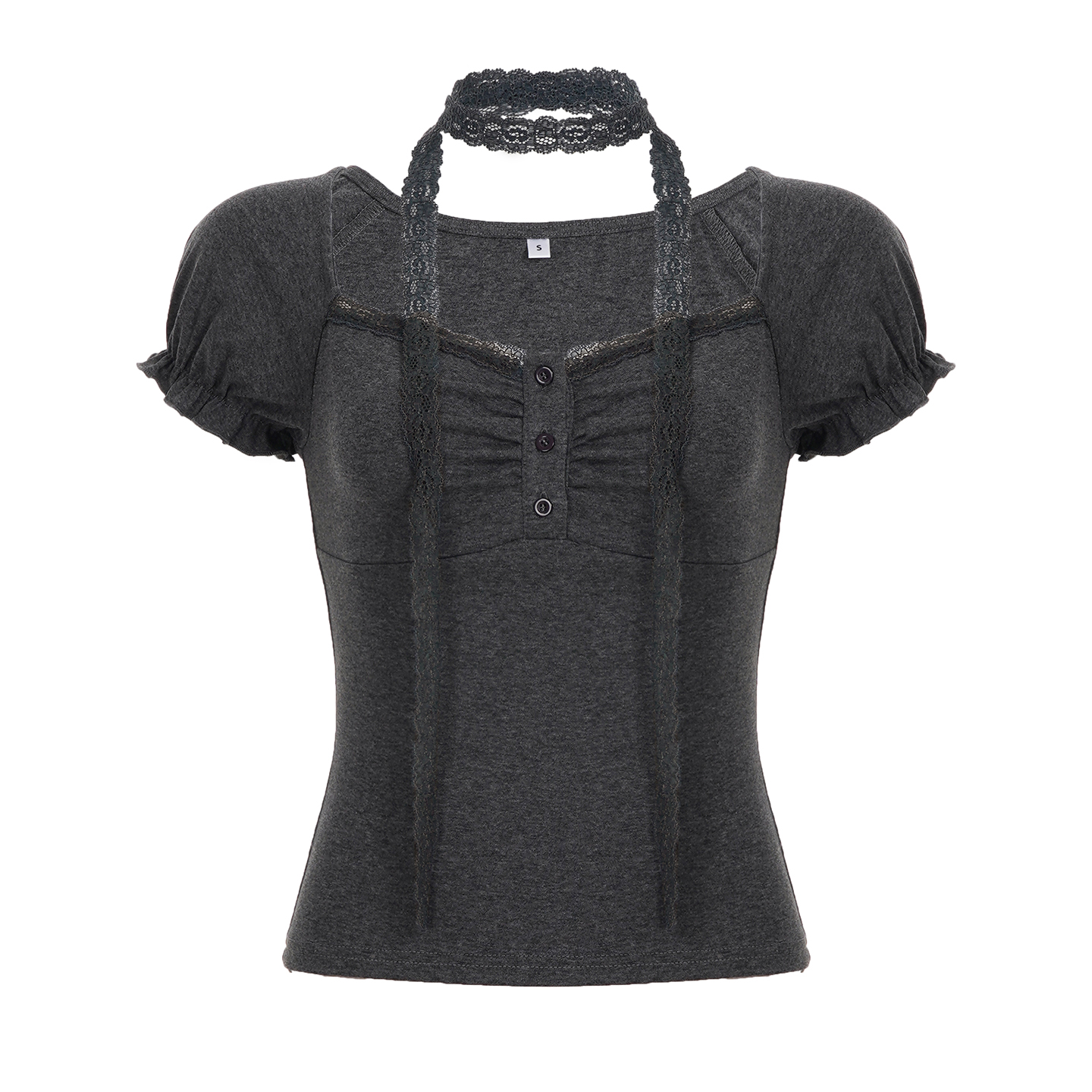 Korean Style Ruffled Short Sleeve Top and Bow Half-Length Skirt Set - Chic Seoul Diary Look Korean Style Ruffled Short Sleeve Top and Bow Half-Length Skirt Set - Chic Seoul Diary Look