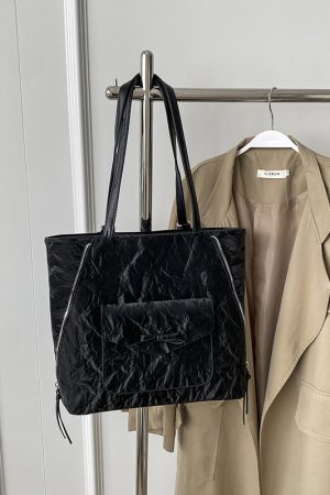 Korean Style Trendy Student Tote Bag for Women - Summer 2025 Minimalist Versatile Large Capacity Casual Backpack