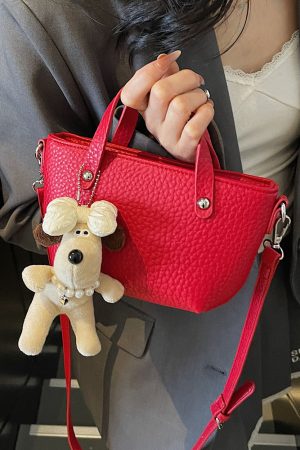 Korean-Style Versatile Shoulder Handbag for Women - 2025 Summer High-End Crossbody Small Bucket Bag