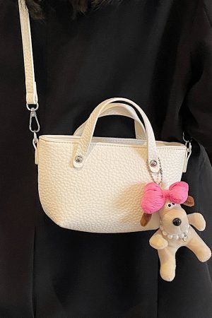 Korean-Style Versatile Shoulder Handbag for Women - 2025 Summer High-End Crossbody Small Bucket Bag