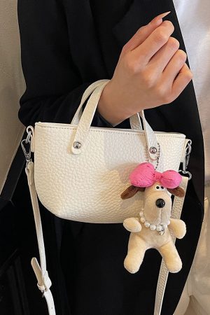 Korean-Style Versatile Shoulder Handbag for Women - 2025 Summer High-End Crossbody Small Bucket Bag