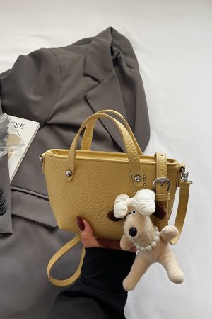 Korean-Style Versatile Shoulder Handbag for Women - 2025 Summer High-End Crossbody Small Bucket Bag