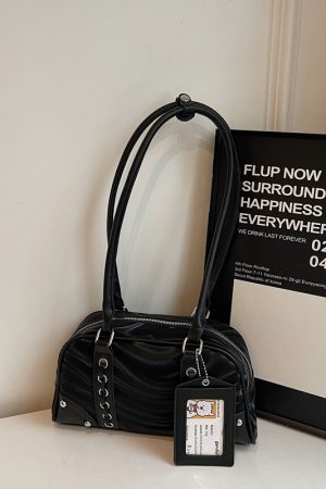 Korean-Style Women's High-End Versatile Bowling Handbag - 2025 Underarm Shoulder Commuting Bag