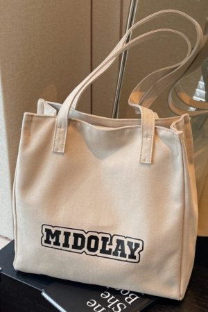 Large Capacity Canvas Tote Bag for Women - Versatile Work & Commuting Shoulder Bag for Students - Stylish 2025 Design