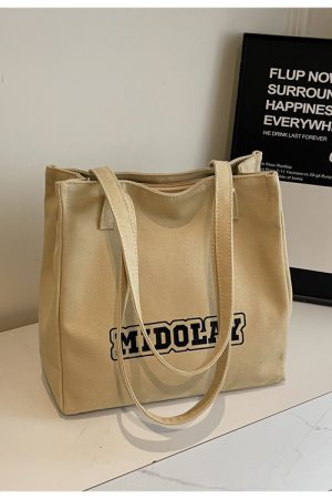 Large Capacity Canvas Tote Bag for Women - Versatile Work & Commuting Shoulder Bag for Students - Stylish 2025 Design