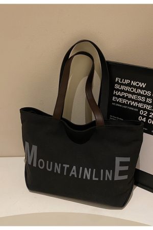 Large Capacity Canvas Tote Bag for Women, Spring/Summer 2025 Commuter Handbag, College Student Shoulder Bag, Everyday Use