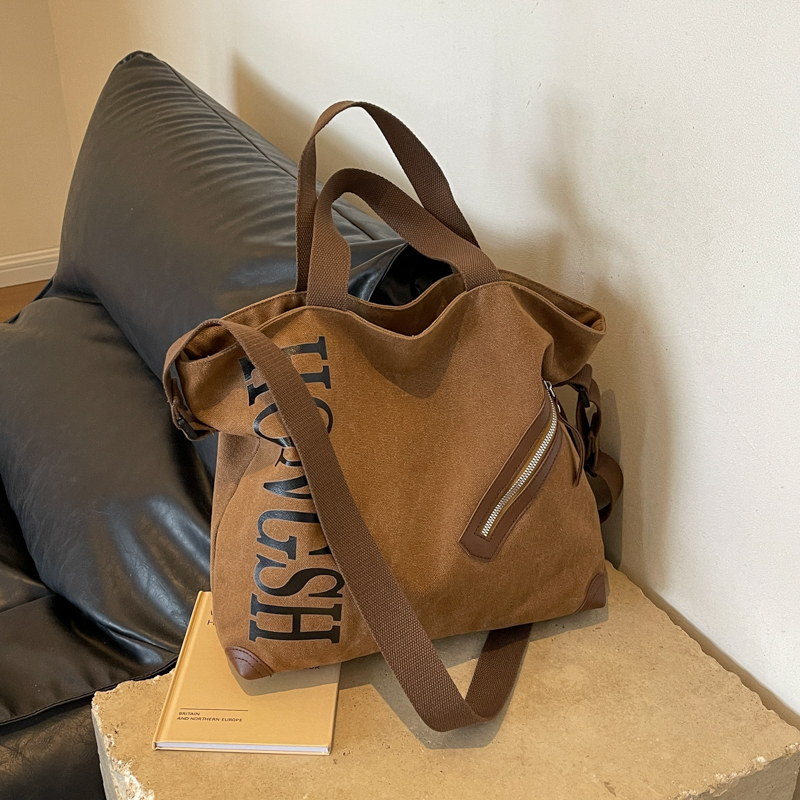 Large Capacity Commuter Tote Bag for Women, 2025 Canvas Shoulder Crossbody Handbag, Stylish College Student Essentials Large Capacity Commuter Tote Bag for Women, 2025 Canvas Shoulder Crossbody Handbag, Stylish College Student Essentials