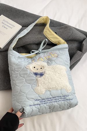 Large Capacity Embroidered Shoulder Bag for Women - 2024 Summer Fashion Tote for Classes and Commuting