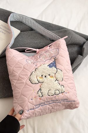 Large Capacity Embroidered Shoulder Bag for Women - 2024 Summer Fashion Tote for Classes and Commuting