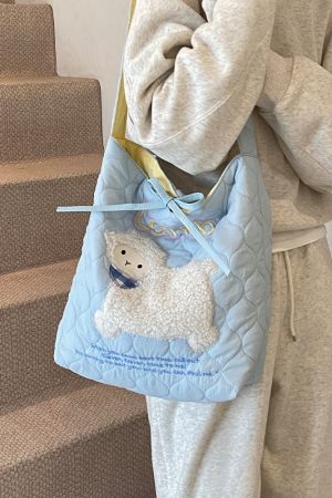 Large Capacity Embroidered Shoulder Bag for Women - 2024 Summer Fashion Tote for Classes and Commuting