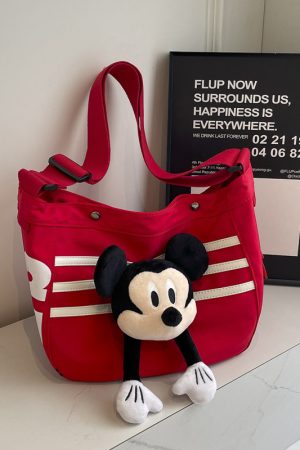 Large Capacity Nylon Shoulder Bag for Women, Cute Japanese Style Commuter Dumpling Crossbody Bag for Students, 2025 Trend