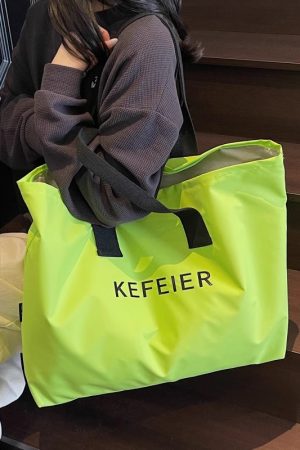 Large Capacity Nylon Tote Bag for Women - 2025 New Summer Outdoor Travel Shoulder Commuter Handbag