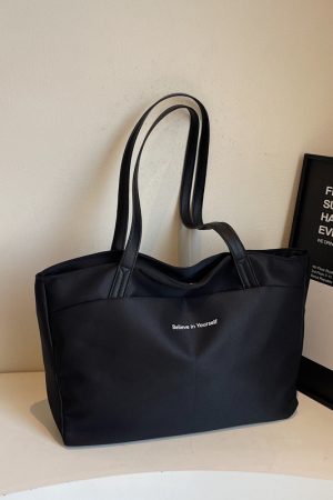 Large Capacity Oxford Cloth Women's Crossbody Bag - Versatile High-End Commuting Tote for Autumn/Winter 2025