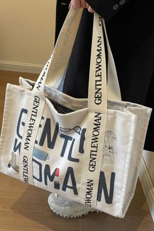 Large Capacity Single-Shoulder Canvas Tote Bag for Women â€“ Versatile Summer Shopping Bag for Students and Commuting