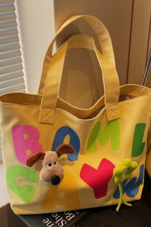 Large Capacity Summer Canvas Tote Bag for Women - Commuter Shoulder Bag for Outings and Short Trips, 2025 New Style