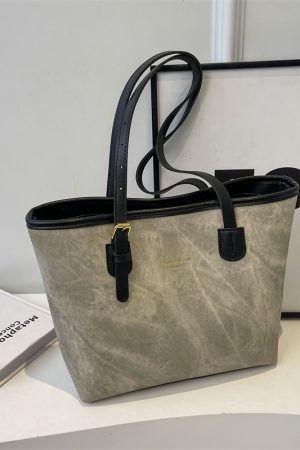 Large Capacity Tote Bag for Students - Stylish Versatile Shoulder Commuting Bag for Women - Trendy Spring Summer 2025 Fashion